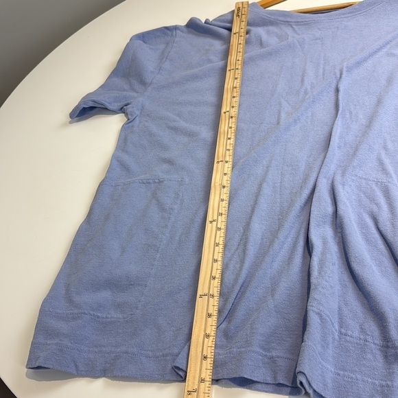 Free People Beach Blue T-Shirt Size Large - Picture 5 of 6